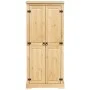 Corona Kleiderschrank aus massivem Kiefernholz 76x50x170 cm von vidaXL, Kleiderschränke - Ref: Foro24-4002769, Preis: 243,15 ...