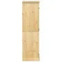 Corona Kleiderschrank aus massivem Kiefernholz 76x50x170 cm von vidaXL, Kleiderschränke - Ref: Foro24-4002769, Preis: 243,15 ...