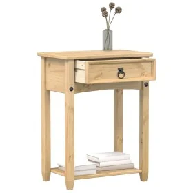 Corona Konsolentisch aus massivem Kiefernholz 55x35x73 cm von vidaXL, Seitentische - Ref: Foro24-4002774, Preis: 63,73 €, Rab...