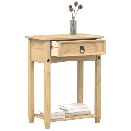 Corona Konsolentisch aus massivem Kiefernholz 55x35x73 cm von vidaXL, Seitentische - Ref: Foro24-4002774, Preis: 62,51 €, Rab...