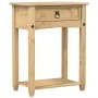 Corona console table solid pine wood 55x35x73 cm by vidaXL, Side tables - Ref: Foro24-4002774, Price: 63,73 €, Discount: %