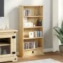 Corona CD shelf solid pine wood 52x17.5x103 cm by vidaXL, Bookcases and shelves - Ref: Foro24-4002781, Price: 58,26 €, Discou...