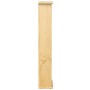 Estantería de CDs Corona madera maciza de pino 52x17,5x103 cm