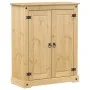 Corona Schuhschrank aus massivem Kiefernholz 86x38,5x108 cm von vidaXL, Schuhregale und Schuhorganisatoren - Ref: Foro24-4002...