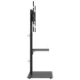 Corner TV cabinet 2 levels for 32-65 inches black by vidaXL, Monitor and TV stands - Ref: Foro24-379566, Price: 82,61 €, Disc...