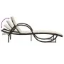 Sun loungers with table 2 units brown synthetic rattan by vidaXL, Loungers - Ref: Foro24-368264, Price: 267,75 €, Discount: %