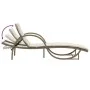 Sun loungers with table 2 units beige synthetic rattan by vidaXL, Loungers - Ref: Foro24-368266, Price: 267,75 €, Discount: %