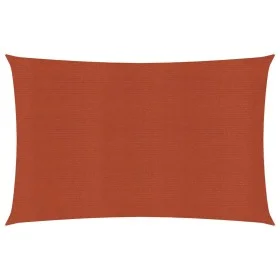 Terracotta HDPE sail awning 160 g/m² 6x8 m by vidaXL, Umbrellas - Ref: Foro24-311360, Price: 91,02 €, Discount: %
