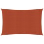 Terracotta HDPE sail awning 160 g/m² 6x8 m by vidaXL, Umbrellas - Ref: Foro24-311360, Price: 89,81 €, Discount: %