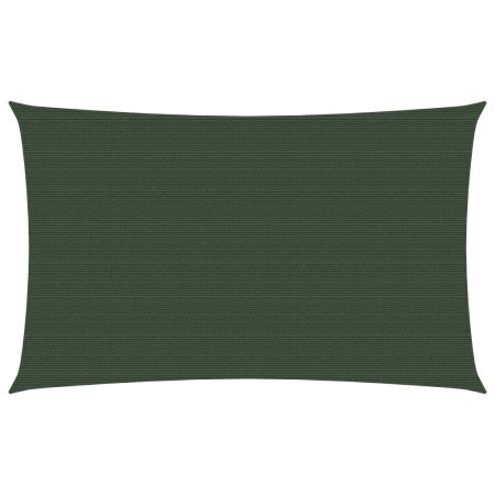 Toldo de vela HDPE verde oscuro 160 g/m² 6x8 m de vidaXL, Sombrillas - Ref: Foro24-311470, Precio: 89,87 €, Descuento: %