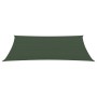 Toldo de vela HDPE verde oscuro 160 g/m² 6x8 m de vidaXL, Sombrillas - Ref: Foro24-311470, Precio: 89,87 €, Descuento: %
