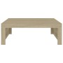 Mesa de centro madera contrachapada roble Sonoma 100x100x35 cm de vidaXL, Mesas de centro - Ref: Foro24-808570, Precio: 64,54...