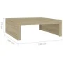 Couchtisch aus Sonoma-Eichensperrholz, 100 x 100 x 35 cm von vidaXL, Couchtisch - Ref: Foro24-808570, Preis: 61,61 €, Rabatt: %