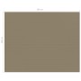 Taupegraue Zeltmatte 400x500 cm von vidaXL, Zeltzubehör - Ref: Foro24-310752, Preis: 58,03 €, Rabatt: %