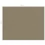 Taupegraue Zeltmatte 400x500 cm von vidaXL, Zeltzubehör - Ref: Foro24-310752, Preis: 44,30 €, Rabatt: %