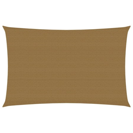 Taupe gray HDPE sail awning 160 g/m² 2x4 m by vidaXL, Umbrellas - Ref: Foro24-311394, Price: 28,27 €, Discount: %