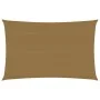 Taupe gray HDPE sail awning 160 g/m² 2x4 m by vidaXL, Umbrellas - Ref: Foro24-311394, Price: 28,27 €, Discount: %