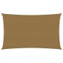 Toldo de vela HDPE gris taupe 160 g/m² 2x5 m de vidaXL, Sombrillas - Ref: Foro24-311396, Precio: 30,71 €, Descuento: %