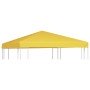 Toldo de cenador 270 g/m² 3x3 m amarillo en Cubiertas para carpas y cenadores | Comprar online en Foro24