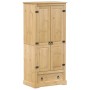 Korona-Schrank aus massivem Kiefernholz 76x50x170 cm von vidaXL, Kleiderschränke - Ref: Foro24-4002768, Preis: 244,84 €, Raba...