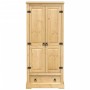 Korona-Schrank aus massivem Kiefernholz 76x50x170 cm von vidaXL, Kleiderschränke - Ref: Foro24-4002768, Preis: 244,84 €, Raba...