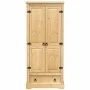 Korona-Schrank aus massivem Kiefernholz 76x50x170 cm von vidaXL, Kleiderschränke - Ref: Foro24-4002768, Preis: 244,84 €, Raba...