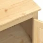 Korona-Schrank aus massivem Kiefernholz 76x50x170 cm von vidaXL, Kleiderschränke - Ref: Foro24-4002768, Preis: 244,84 €, Raba...