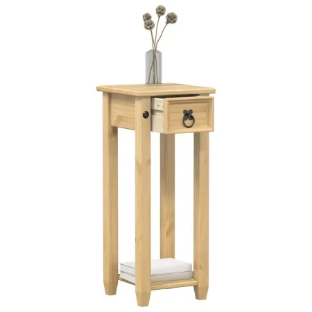 Jardinera Corona madera maciza de pino 30x30x73 cm by vidaXL, Pot stands - Ref: Foro24-4002775, Price: 48,27 €, Discount: %