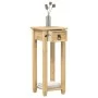 Jardinera Corona madera maciza de pino 30x30x73 cm by vidaXL, Pot stands - Ref: Foro24-4002775, Price: 48,27 €, Discount: %