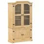 Corona solid pine wood display cabinet 103.5x42x180 cm by vidaXL, Sideboards - Ref: Foro24-4002777, Price: 334,87 €, Discount: %