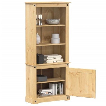 Aparador Corona madera maciza de pino 74x38x170 cm de vidaXL, Aparadores - Ref: Foro24-4002782, Precio: 176,58 €, Descuento: %