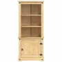 Aparador Corona madera maciza de pino 74x38x170 cm de vidaXL, Aparadores - Ref: Foro24-4002782, Precio: 176,58 €, Descuento: %