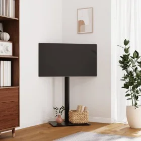 Mueble de TV de esquina 1 nivel para 32-65 pulgadas negro by vidaXL, Monitor and TV stands - Ref: Foro24-379565, Price: 65,67...
