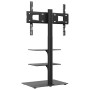 Mueble de TV de esquina 3 niveles para 32-65 pulgadas negro von vidaXL, Monitor- und TV-Ständer - Ref: Foro24-379567, Preis: ...
