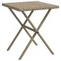 Liegestühle mit Tisch, 2 Stück, aus synthetischem Rattan in Beige. von vidaXL, Liegen - Ref: Foro24-368267, Preis: 267,75 €, ...
