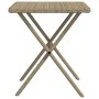 Liegestühle mit Tisch, 2 Stück, aus synthetischem Rattan in Beige. von vidaXL, Liegen - Ref: Foro24-368267, Preis: 267,75 €, ...