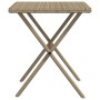 Liegestühle mit Tisch, 2 Stück, aus synthetischem Rattan in Beige. von vidaXL, Liegen - Ref: Foro24-368267, Preis: 271,89 €, ...