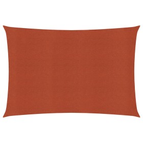 Toldo de vela HDPE terracota 160 g/m² 3x5 m by vidaXL, Umbrellas - Ref: Foro24-311349, Price: 39,06 €, Discount: %