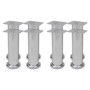 Sofabeine 8 Einheiten rund Chrom 180 mm von vidaXL, Stuhl- und Sofastützen - Ref: Foro24-3051483, Preis: 22,53 €, Rabatt: %
