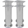 Sofabeine 8 Einheiten rund Chrom 180 mm von vidaXL, Stuhl- und Sofastützen - Ref: Foro24-3051483, Preis: 22,53 €, Rabatt: %