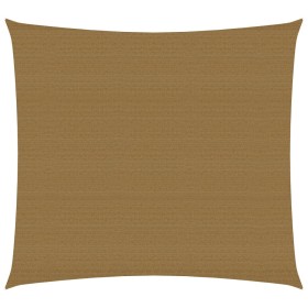 Toldo de vela HDPE gris taupe 160 g/m² 3,6x3,6 m de vidaXL, Sombrillas - Ref: Foro24-311385, Precio: 38,18 €, Descuento: %