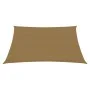 Taupe gray HDPE sail awning 160 g/m² 3.6x3.6 m by vidaXL, Umbrellas - Ref: Foro24-311385, Price: 36,05 €, Discount: %