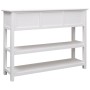 Massives weißes Paulownia-Holz-Sideboard 108x30x76 cm von vidaXL, Sideboards - Ref: Foro24-338547, Preis: 184,27 €, Rabatt: %