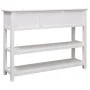 Solid white Paulownia wood sideboard 108x30x76 cm by vidaXL, Sideboards - Ref: Foro24-338547, Price: 181,15 €, Discount: %
