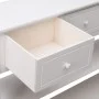 Solid white Paulownia wood sideboard 108x30x76 cm by vidaXL, Sideboards - Ref: Foro24-338547, Price: 181,15 €, Discount: %