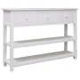 Solid white Paulownia wood sideboard 108x30x76 cm by vidaXL, Sideboards - Ref: Foro24-338547, Price: 181,15 €, Discount: %