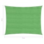 HDPE sail awning light green 160 g/m² 2x3 m by vidaXL, Umbrellas - Ref: Foro24-311282, Price: 23,50 €, Discount: %