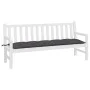 Garden bench cushion anthracite gray Oxford fabric 180x50x7 cm by vidaXL, Cushions for chairs and sofas - Ref: Foro24-361621,...