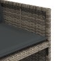 Garden dining set 9 pieces and gray synthetic rattan cushions by vidaXL, Garden sets - Ref: Foro24-3277687, Price: 710,56 €, ...