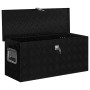 Caja de aluminio negra 80x30x35 cm de vidaXL, Cajas de herramientas - Ref: Foro24-146442, Precio: 198,05 €, Descuento: %